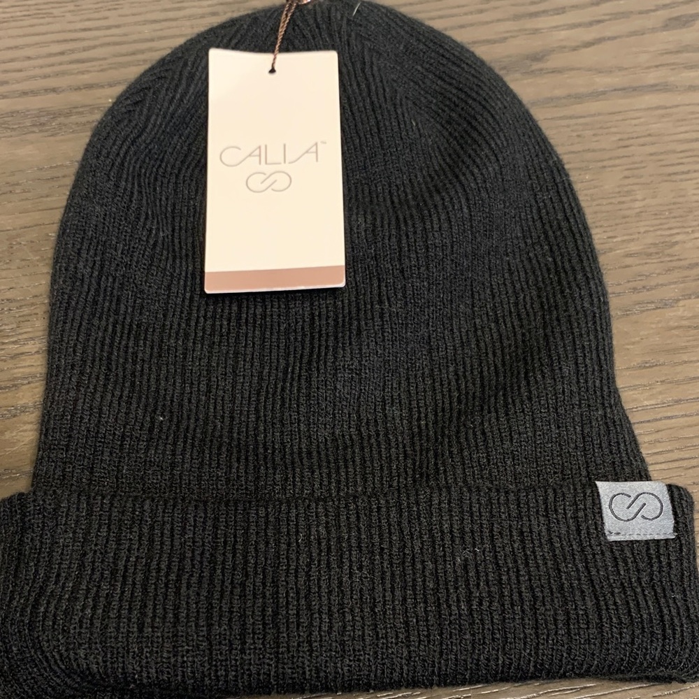 CALIA by Carrie Underwood Classic Black Knit Hat